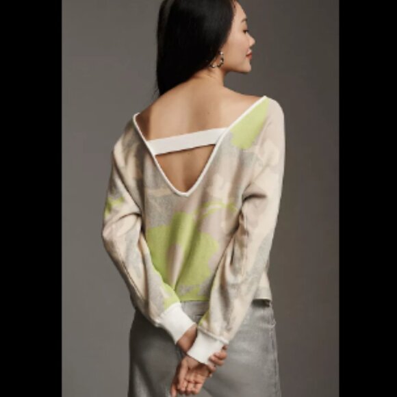 Brand New Daily Practice by Anthropologie Hazy Daze Pullover Sweater - Picture 2 of 8